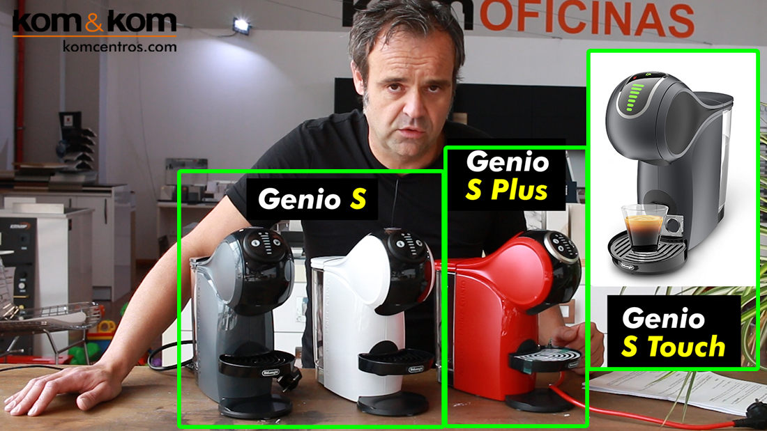 Cafeteras Genio S, Genio S Plus y Genio S Touch
